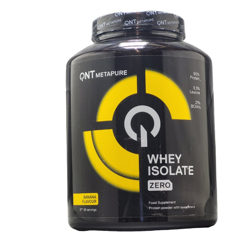 Proteina Whey Isolate Zero Qnt Banana Flavour 2 Kg