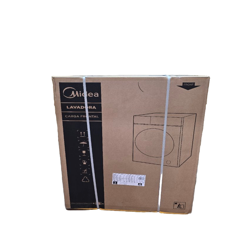 Lavadora  Carga Frontal Midea Mtf-120wbt-L Titanium 12kg