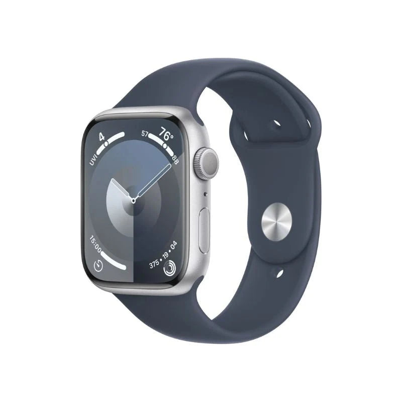 Reloj Apple Watch Series 9 A2984 Silver Al Storm Blue 45mm (M/L)