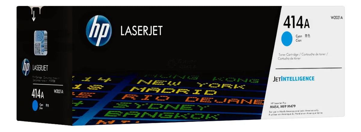 Tóner  Laserjet  414a Hp W2021a Cyan