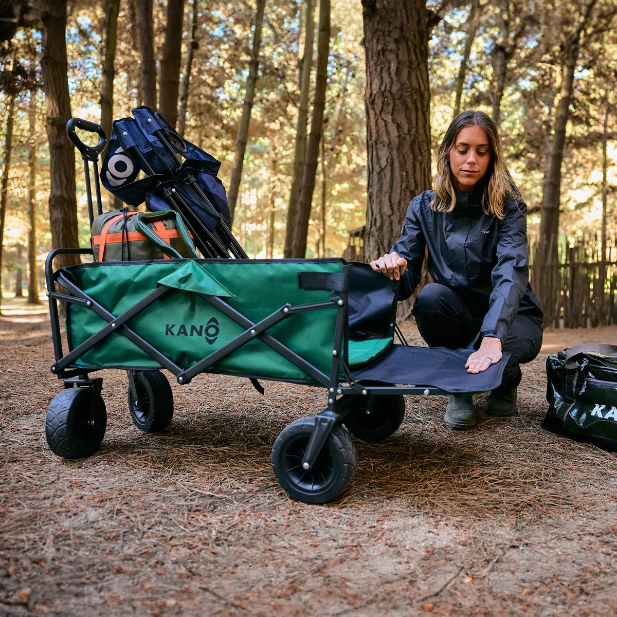 Carrito Plegable Kano Sherpa 2.0 Verde