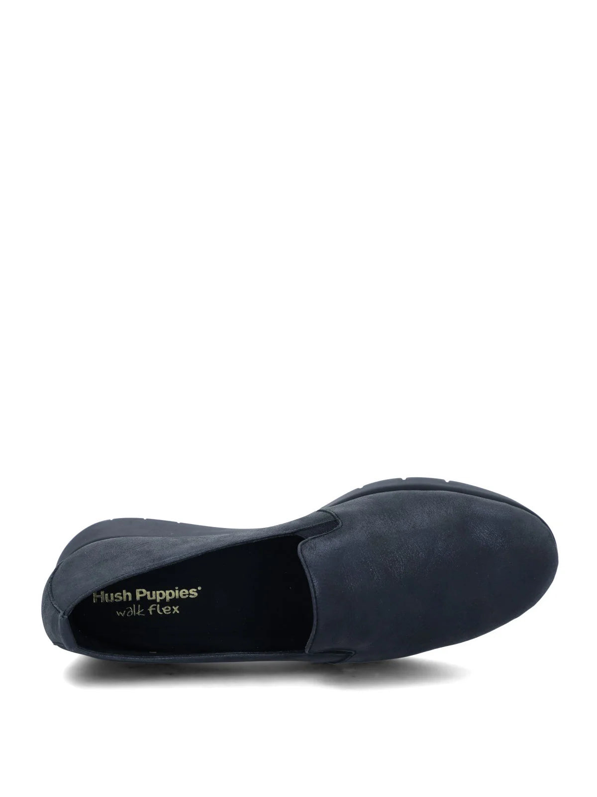 Zapatos de Vestir Hush Puppies Judita Cuero Femenino, Metalizado Navy