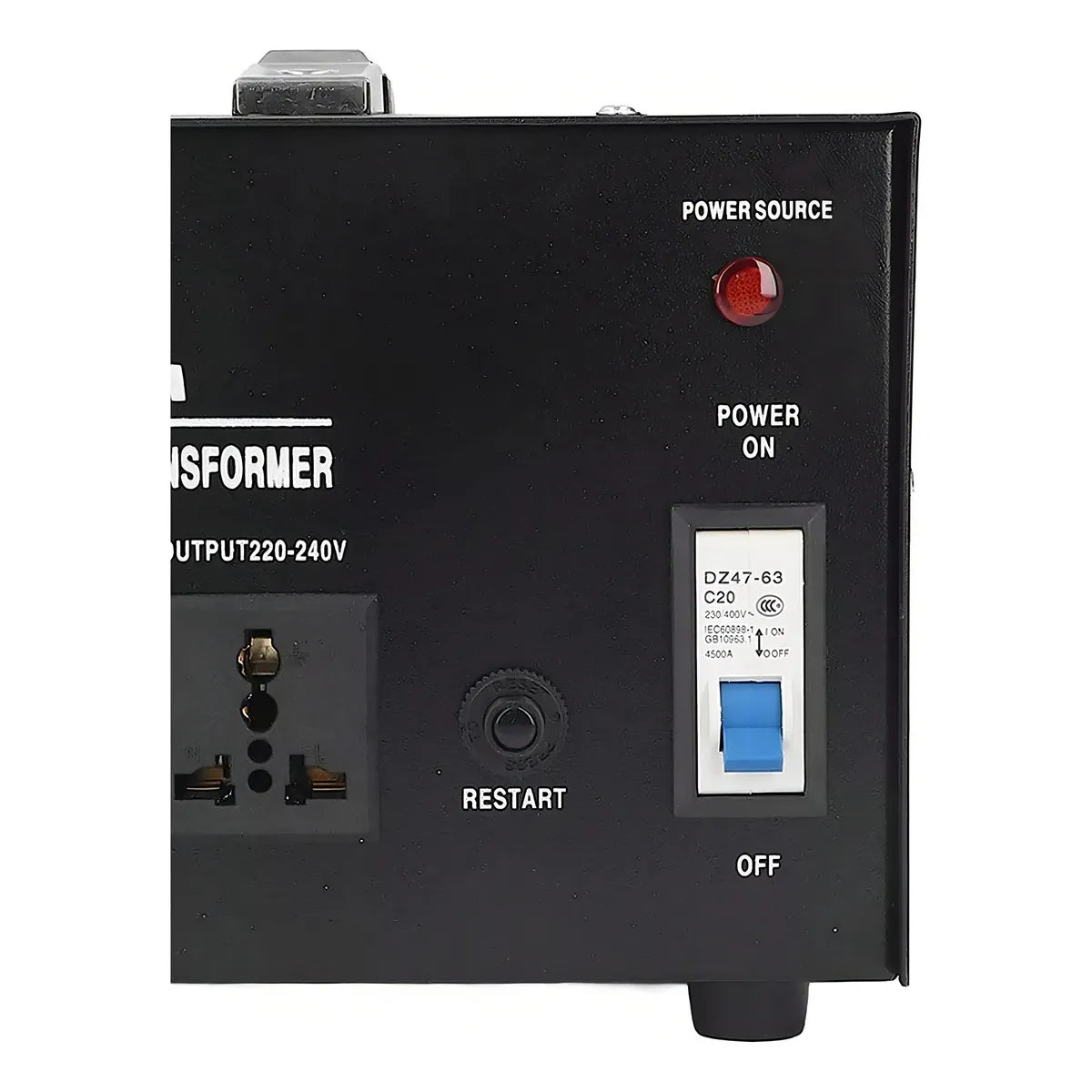 Transformador de Voltaje 2000W ST-2000 VA 110V-220V