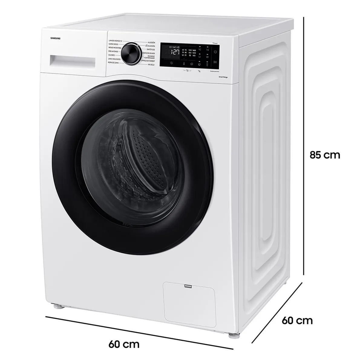 Lavadora Carga Frontal Samsung WW12CGC04DAE 12 kg, Blanco