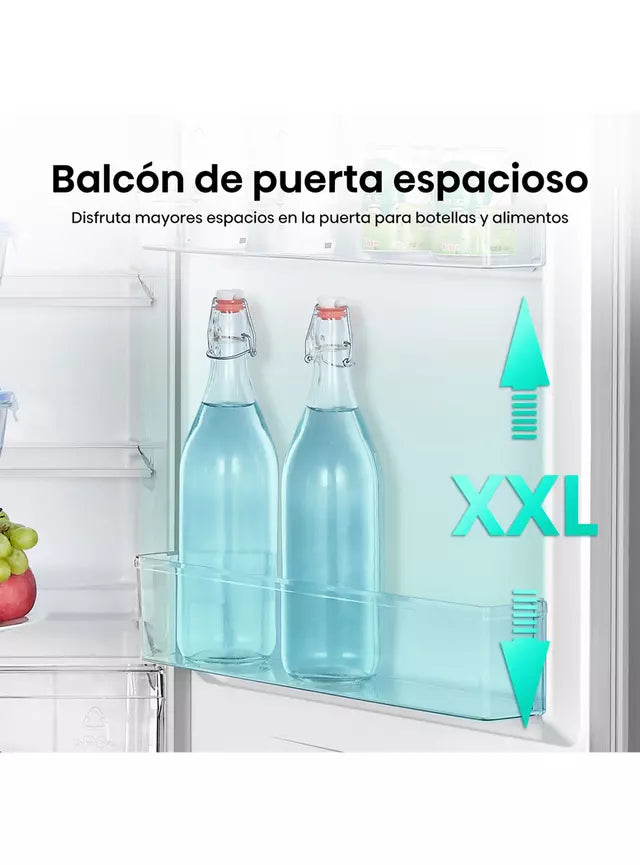 Refrigerador Hisense RT320NV Inox 246 Litros