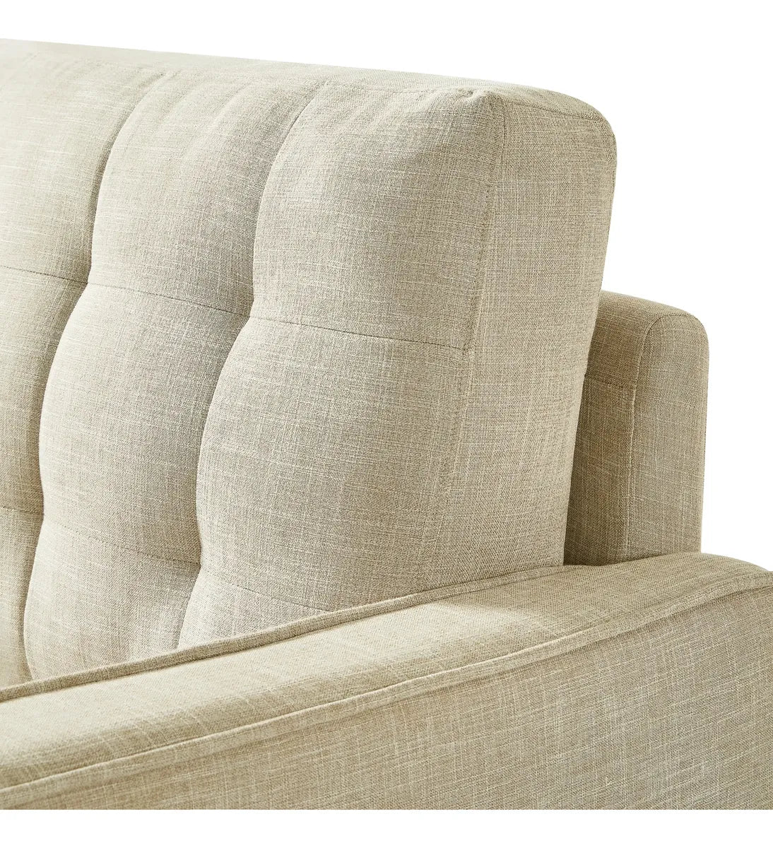 Sofá 2 Cuerpos Zinus Benton Beige