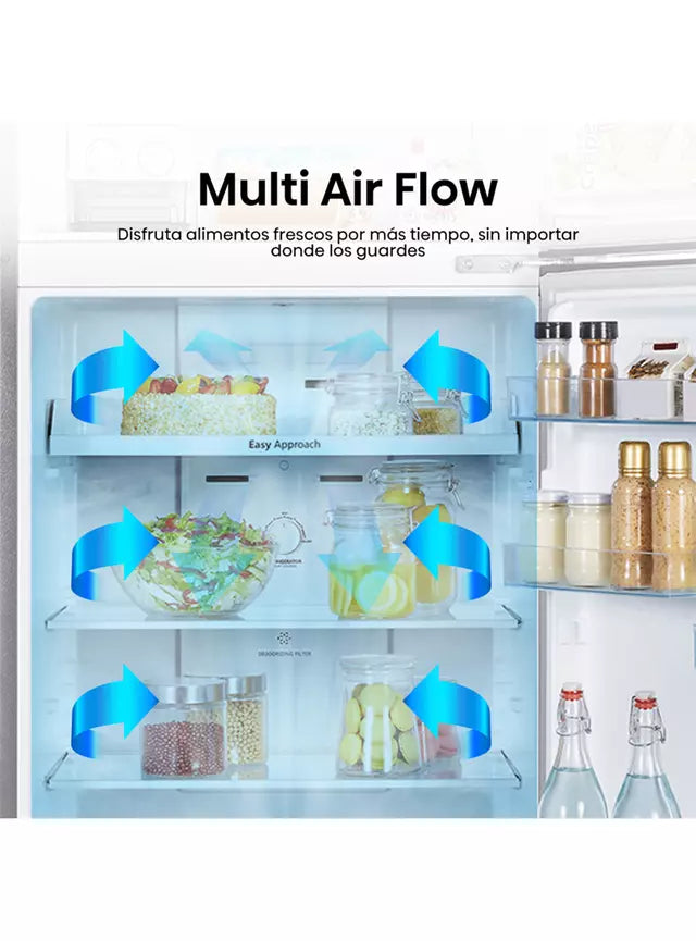 Refrigerador Hisense RT320NV Inox 246 Litros