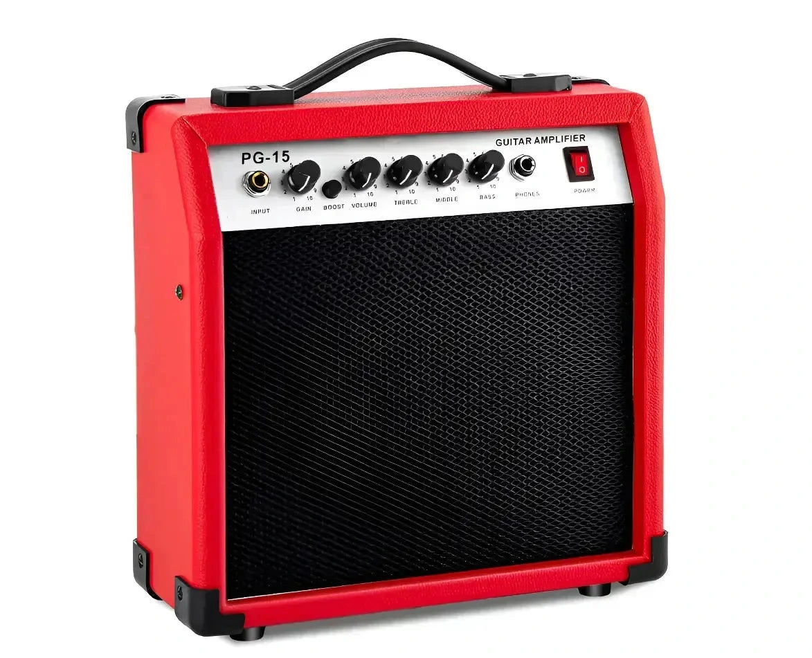 Amplificador Lullaby para Guitarra Eléctrica, Rojo