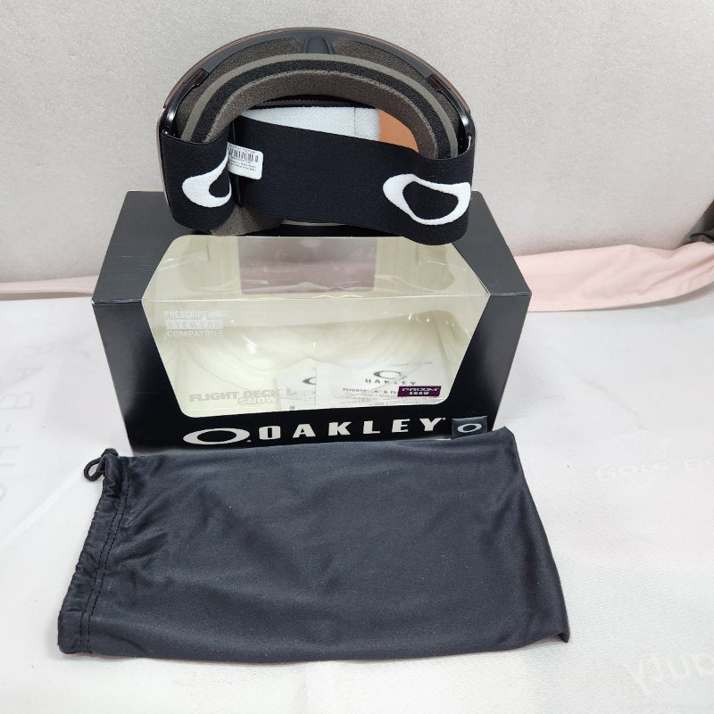 Flightdeck Oakley WITH Prizm Persimmon Gbl Negro Matte