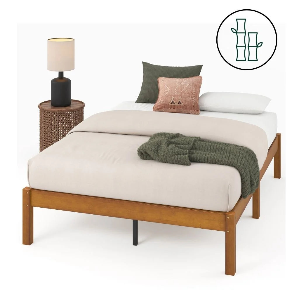 Base de Cama de Plataforma de Bambú Ellie King, Zinus