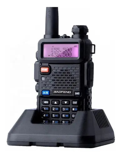 Radio Intercomunicador Baofeng 7247 35 km, Negro