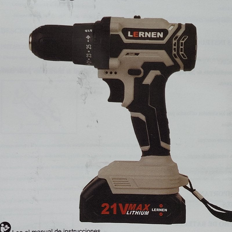 Kit Taladro Inalámbrico Lernen Tik2bg