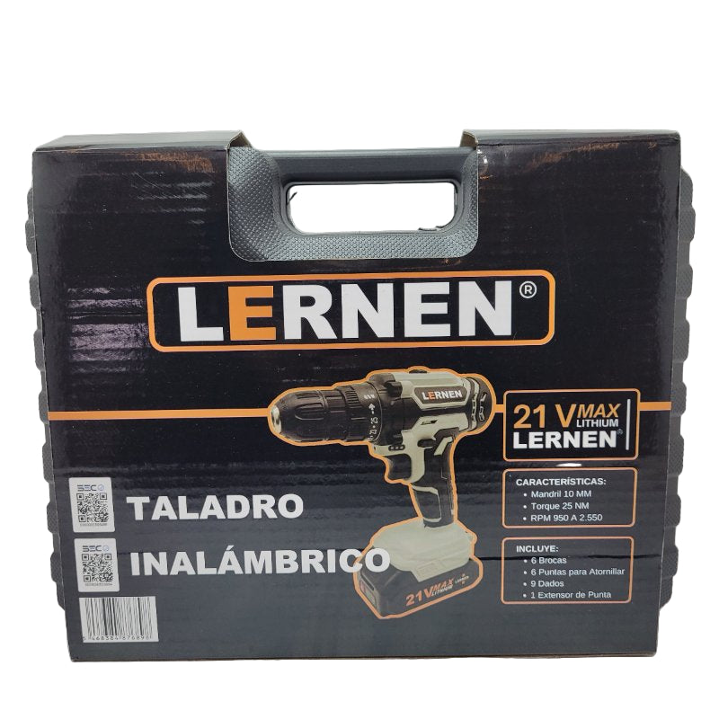 Kit Taladro Inalámbrico Lernen Tik2bg