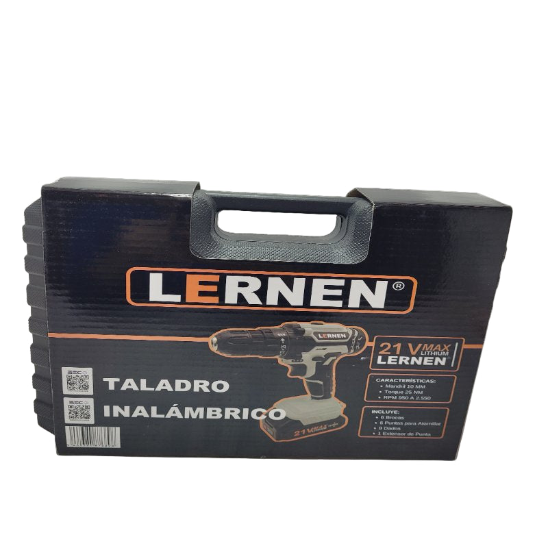 Kit Taladro Inalámbrico Lernen Tik2bg