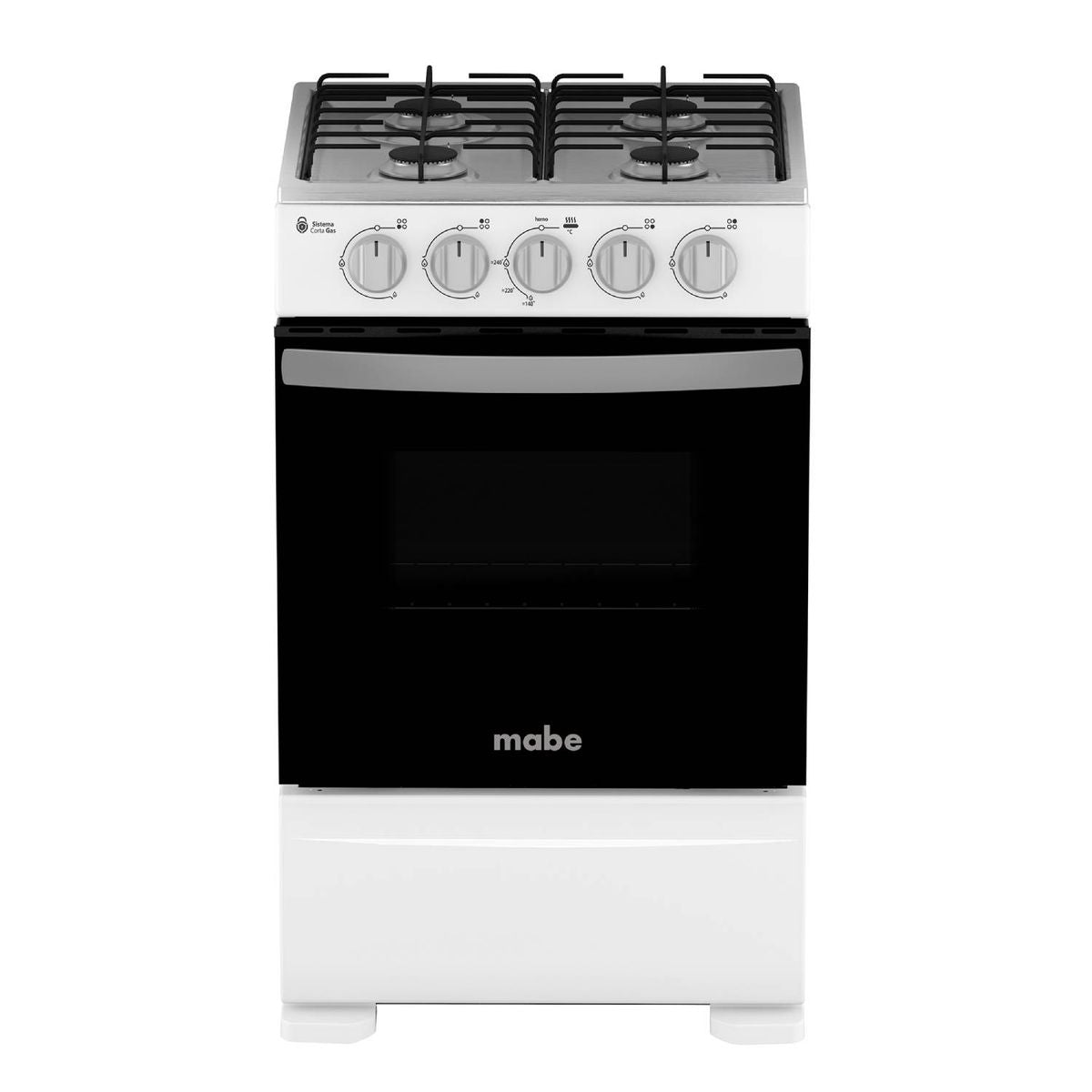 Cocina a Gas 4 Platos Mabe CMC20ABX-7 100.000 BTU