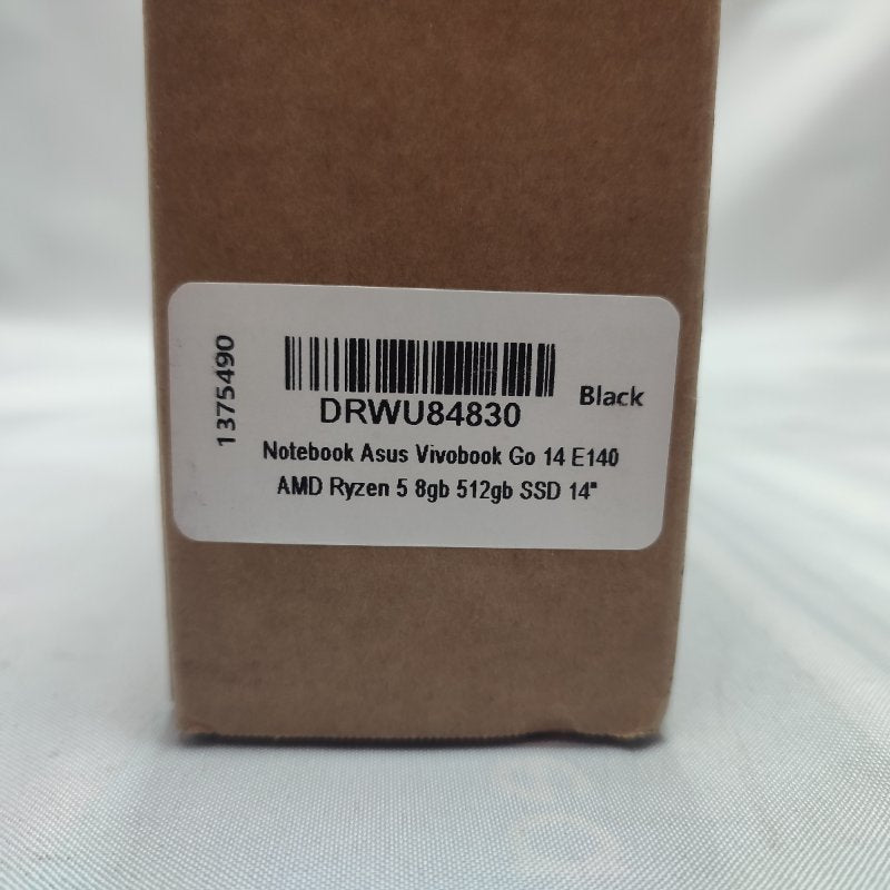 Notebook Asus Vivobook E1404f Mixed Black Cpu: Amd R5-7520u / Ram: 8gb / Ssd: 512gb