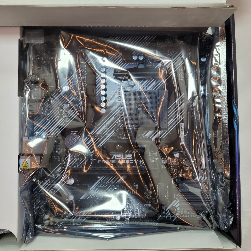 Placa Madre Asus Prime A520m-K / Amd Ryzen Micro Atx Negro