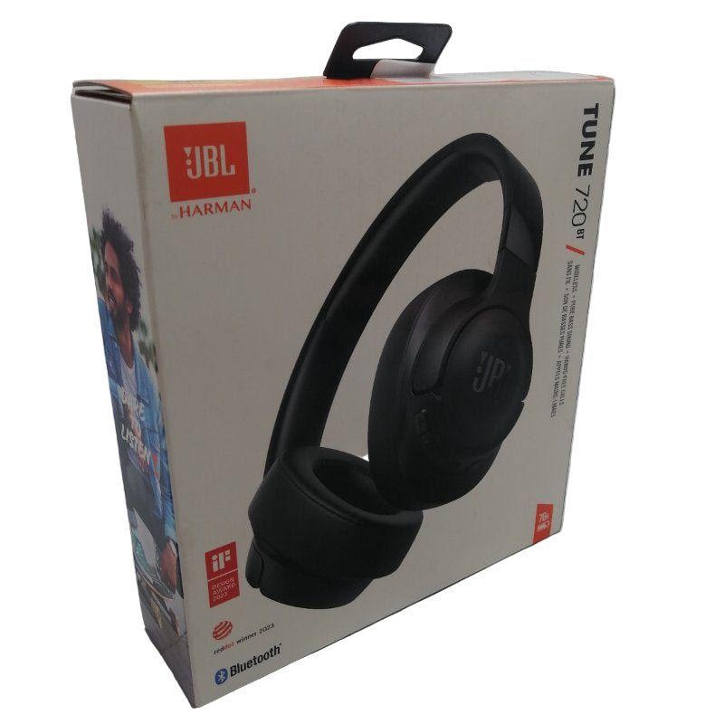 Audífonos Bluetooth Jbl Tune 720 Bt Negro