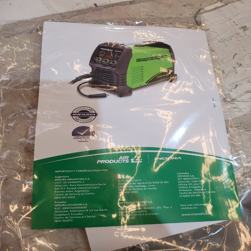 Soldador Inversora Para Proceso Indura Compactmig 130