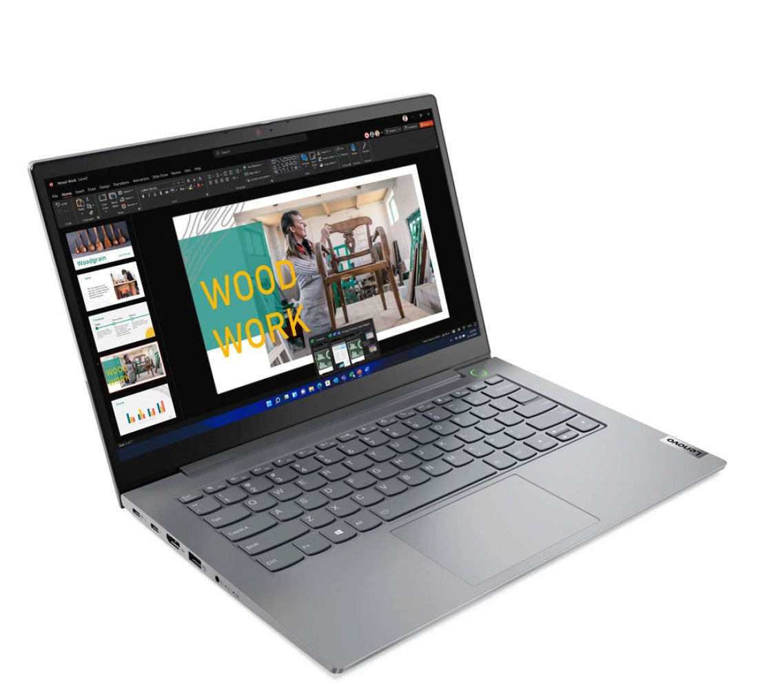 Notebook Lenovo Thinkbook 14 G4 Iap Mineral Grey 14" Cpu: Intel I5-1235u / Ram: 8gb / Ssd: 512gb