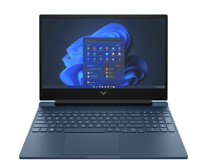 Notebook Hp Gamer 512gb Ssd Ddr4 De 16gb Ram Rtx3050 4gb Victus 15-Fa0026la Gris 15.6pulgadas Windows 11