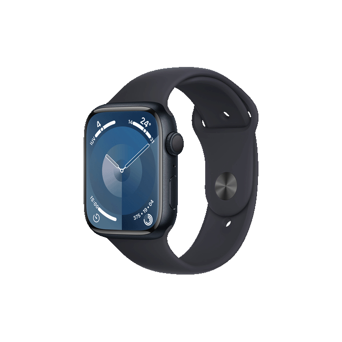 Reloj Apple Watch series 9 45MM MIDNIGHT AL MIDNIGHT