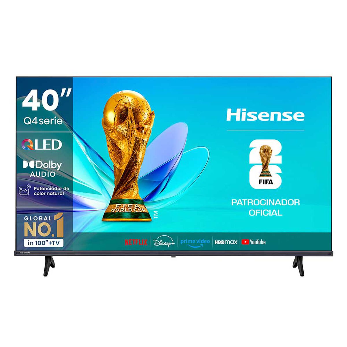 Smart TV QLED Hisense 40Q4SV 40 pulgadas