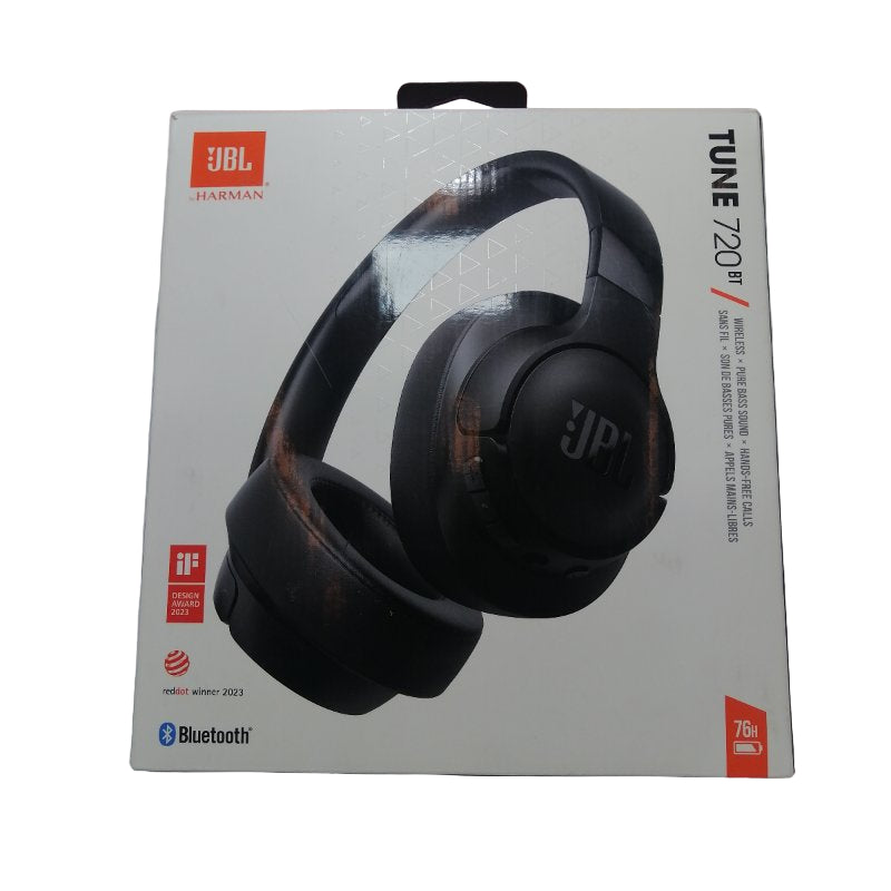 Audiófonos Bluetooth Jbl Tune 720 Bt Negro
