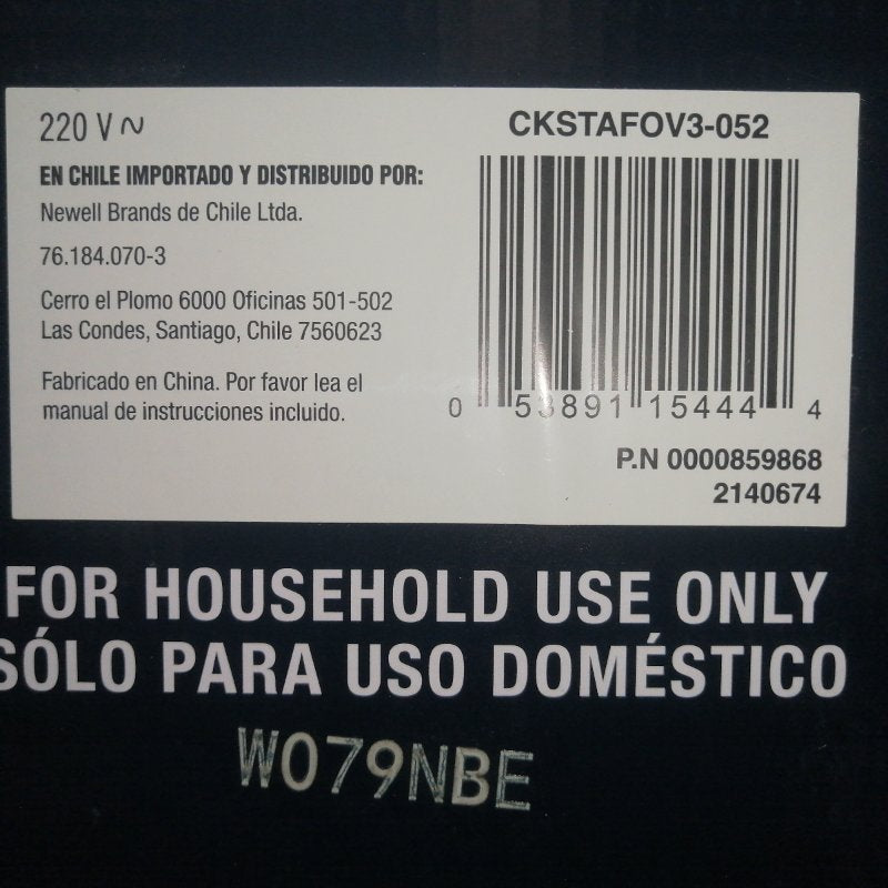 Super Freidora De Aire Oster Ckstafov3 10l