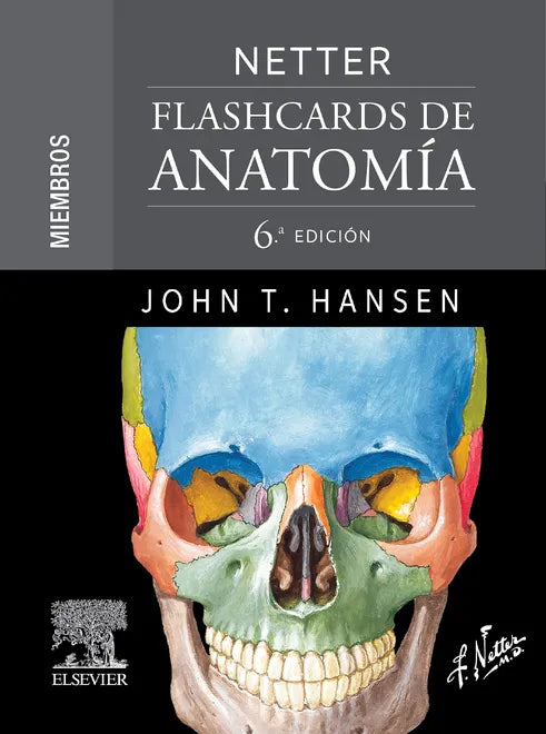 Flashcards de Anatomía Netter - John T. Hansen - 6ª Edición