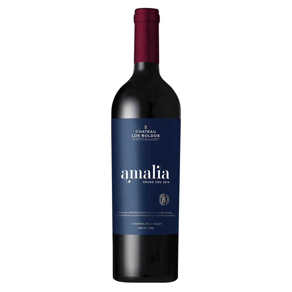 Vino Tinto Chateau Los Boldos Amalia Grand Cru 750ml