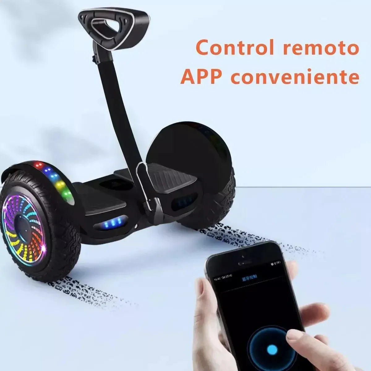 Patinete Eléctrico Hoverboard con LED y Bluetooth
