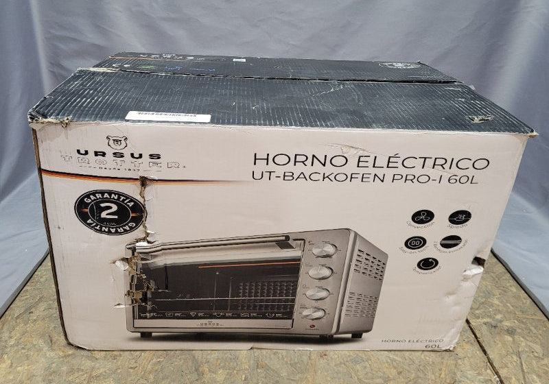 Horno Eléctrico Ursus Trotter Ut-Backofen Pro-I 60 L