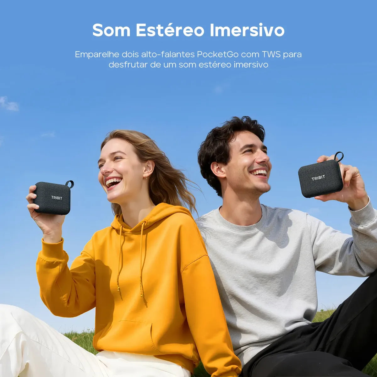 Parlante Portátil Inalámbrico Tribit PocketGo BTS68 70W, Verde