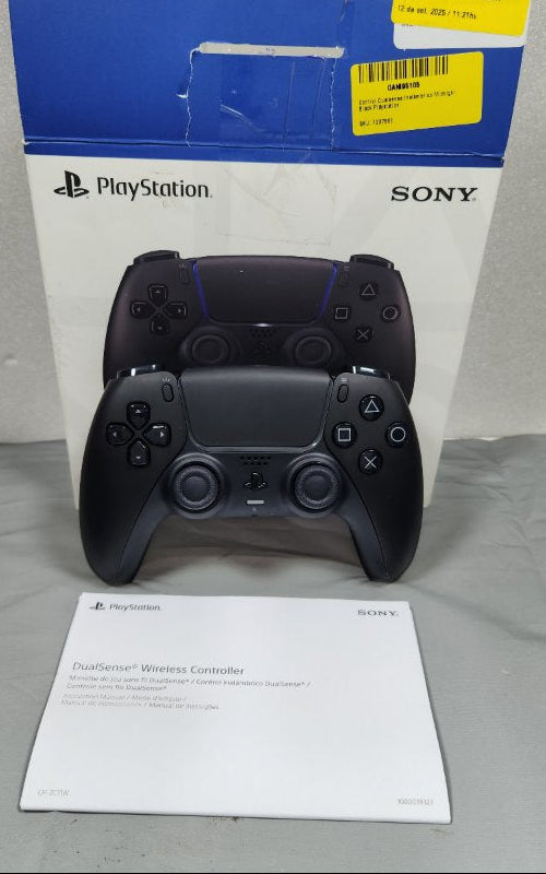 Control Inalámbrico Sony Playstation Ps5 Midnight Black