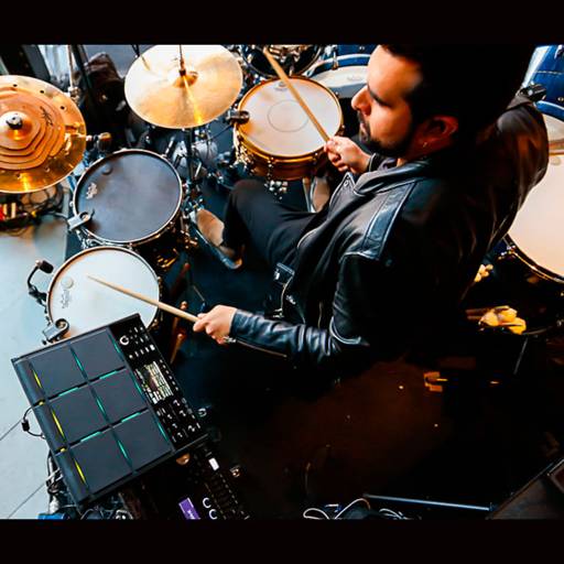 Pad de percusión electrónica Roland SPD-SX Pro, Negro