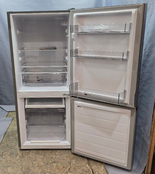 Refrigerador Bottom Mount Midea Mdrb241fge50m Silver 174 Lts