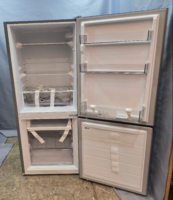 Refrigerador Bottom Mount Midea Mdrb241fge50m Silver 174 Lts