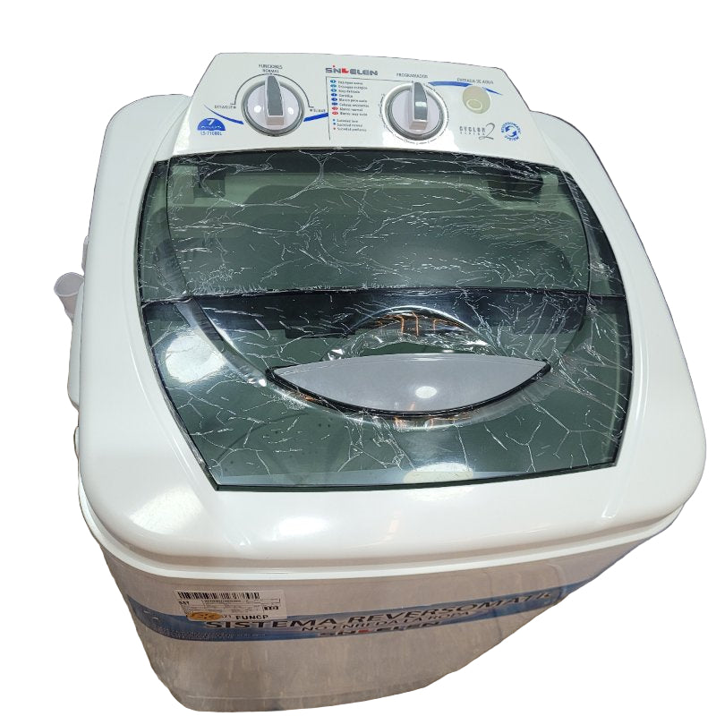 Lavadora Sindelen Ls-7100bl Blanco 7 Kg
