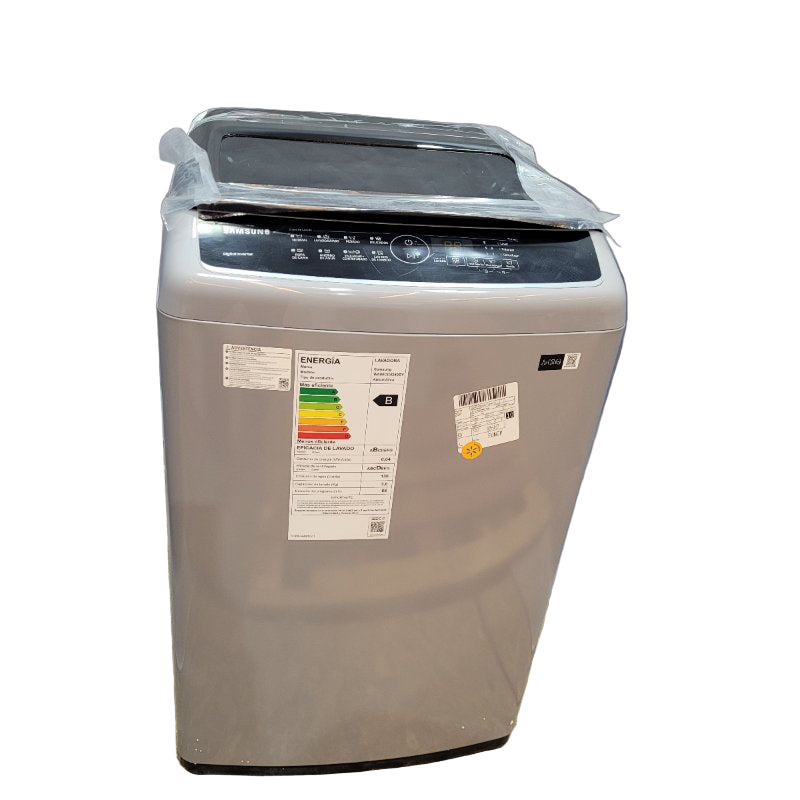Lavadora Automática Samsung Wa90cg4240by Gris 9kg