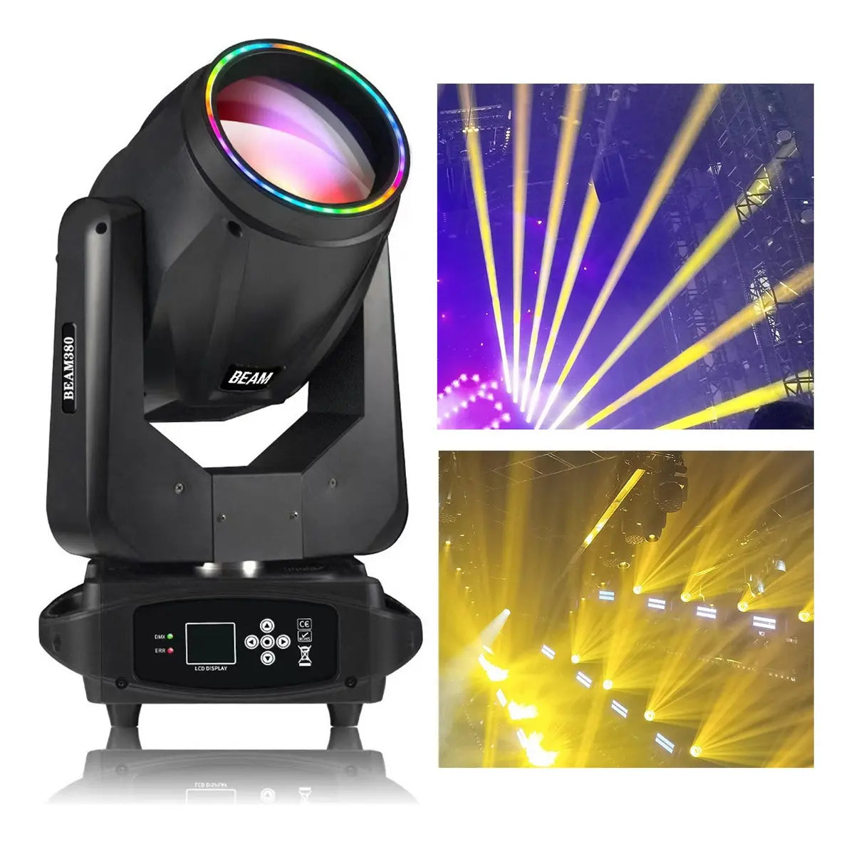 Cabeza Móvil LED 380W Auro Beam 380