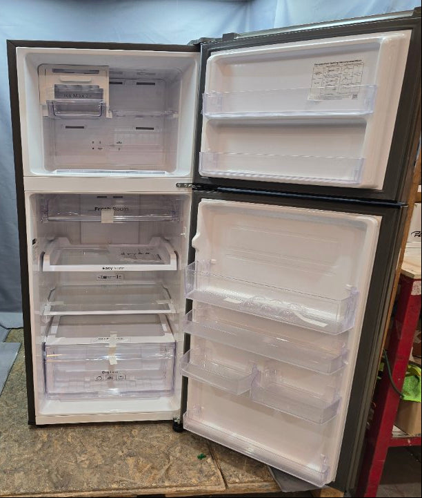 REFRIGERADOR TOP MOUNT NO FROST SAMSUNG RT25FARADS8 PLATEADO 261 LTRS