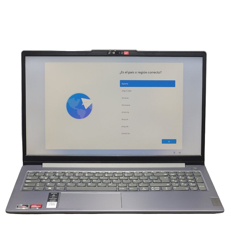 Notebook +Bolso Lenovo Ideapad Slim 3 Gen 8 Amd Ryzen 5 7520u 15.6" Fhd Gris 8gb 512gb