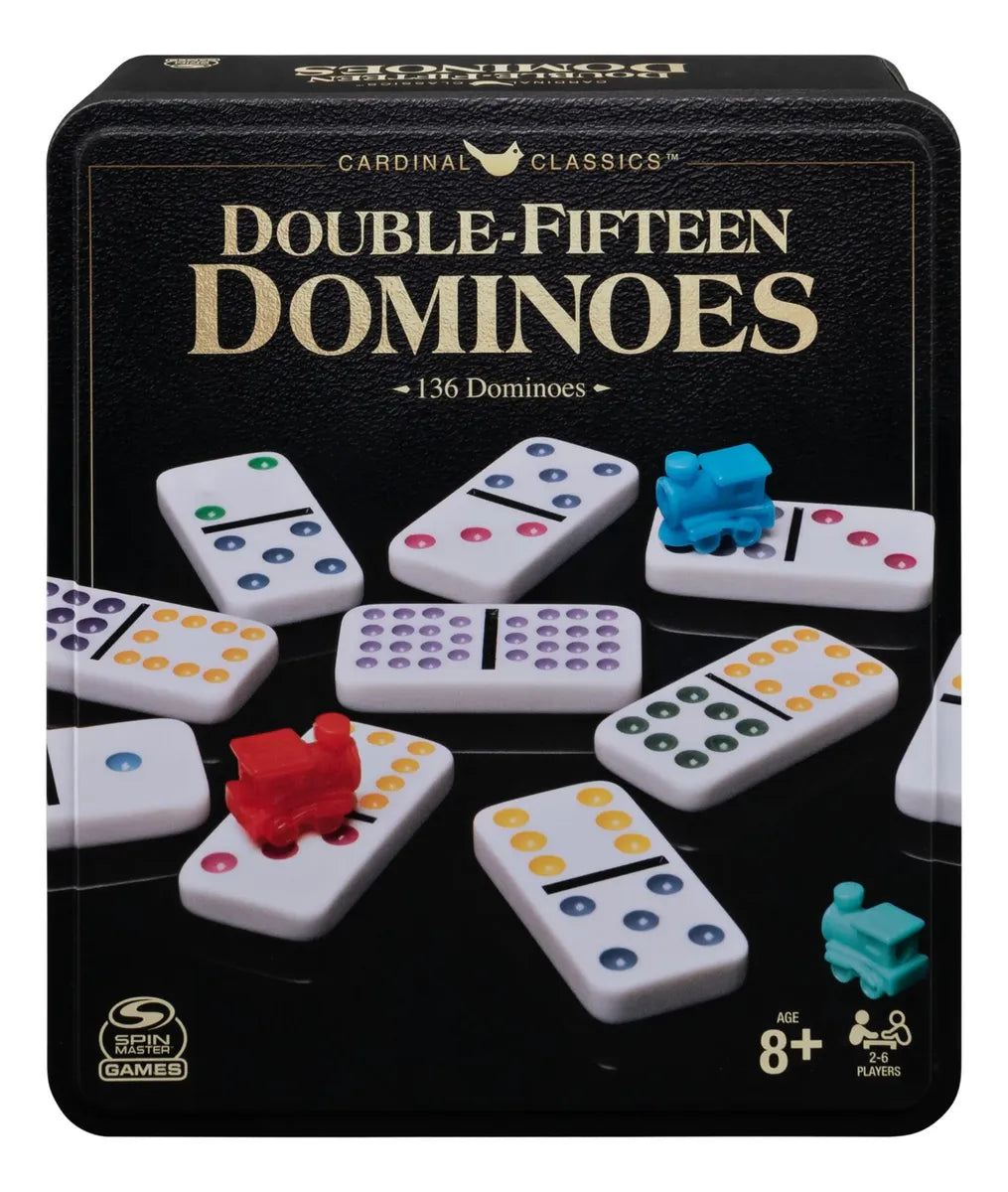 Juego de Mesa Spin Master Games Dominós Double-Fifteen