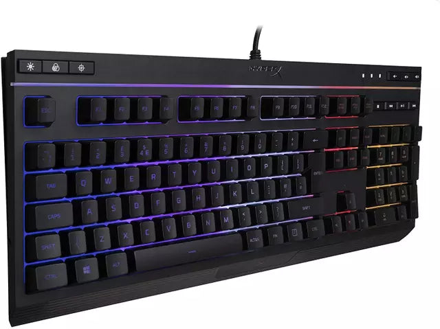 Teclado Mecánico Gamer HyperX Alloy Core RGB con Iluminación RGB