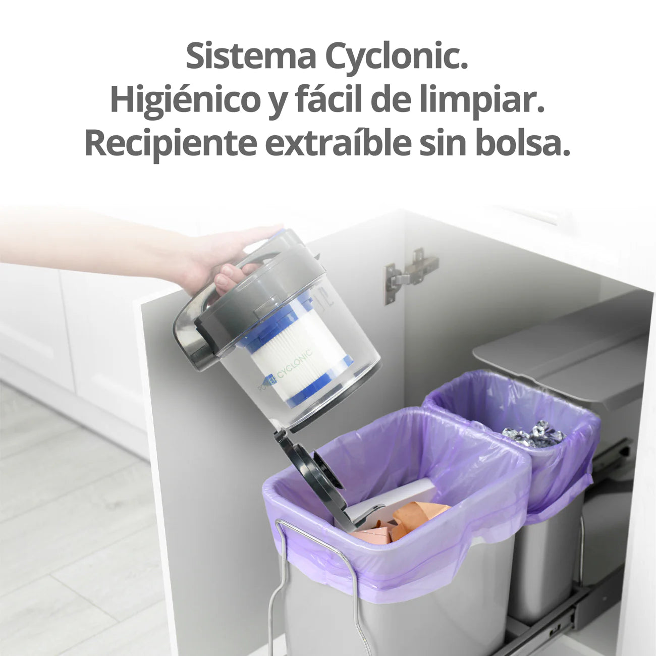 ASPIRADORA THORBEN THOR POWER CYCLONIC 2200W / 2.5 LTR