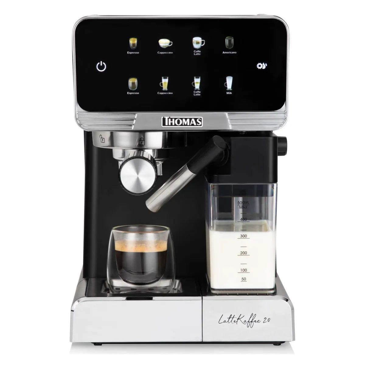 Cafetera Espresso Thomas THJ-165DEL 20 Bares, Negro