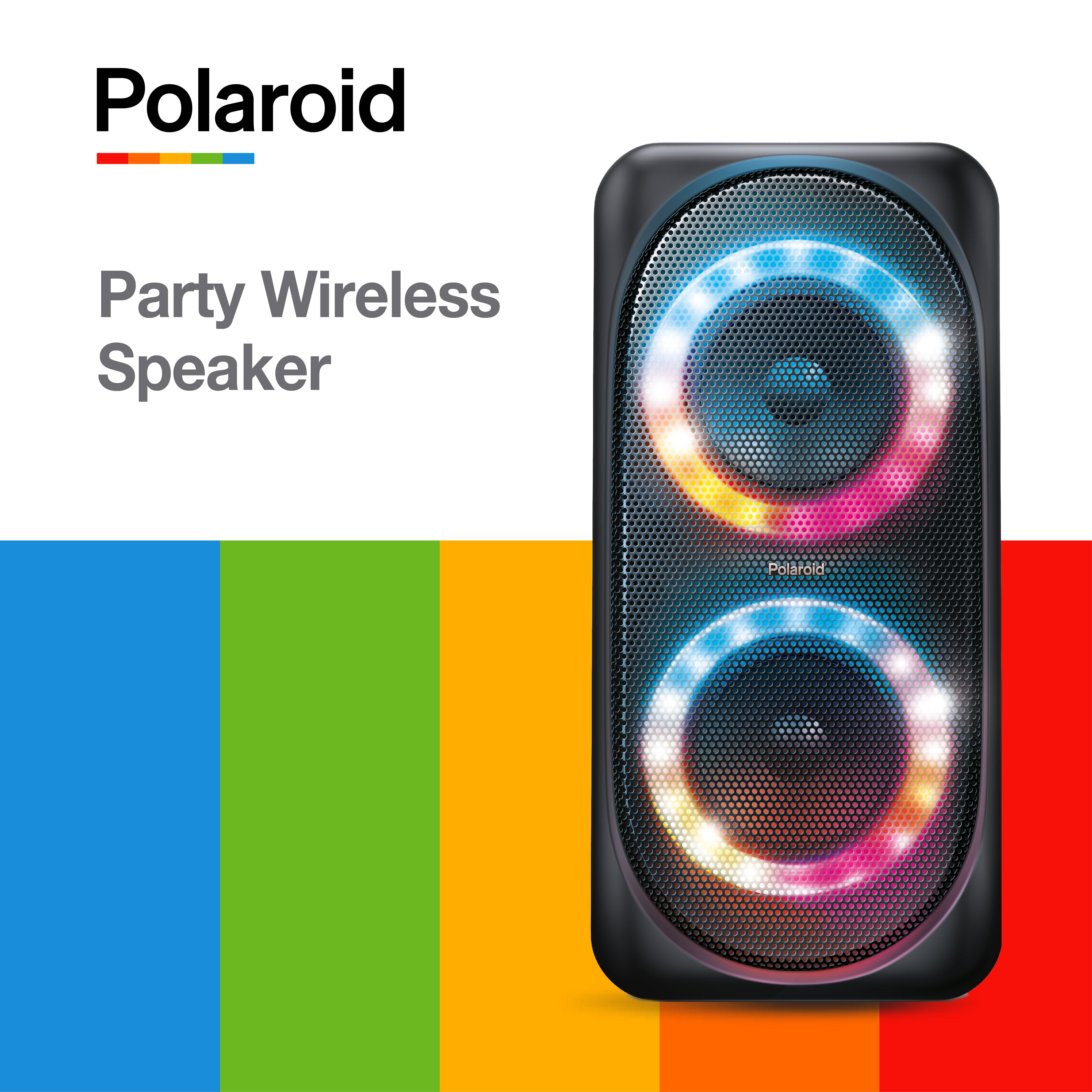 Parlante Party Wireless Speaker Polaroid Bluetooth [Openbox]