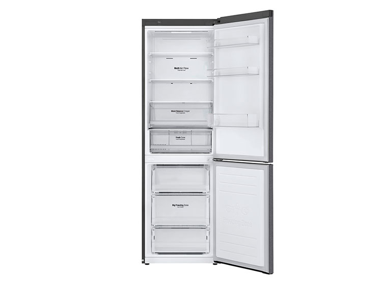 Refrigerador / Congelador Lg Gb37mpd Sist. Automatico Gris 341 Lts