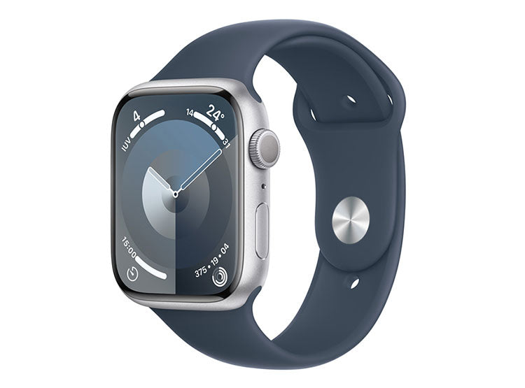 Reloj Smart Watch  Serie 9 Apple Acero Inoxidable / A2984 Plata 45 Mm blue storm